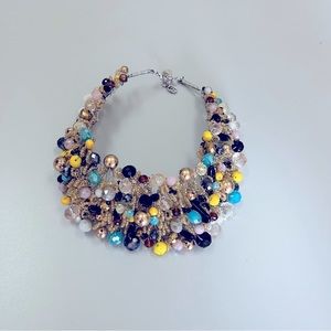 Aldo multicolored statement necklace